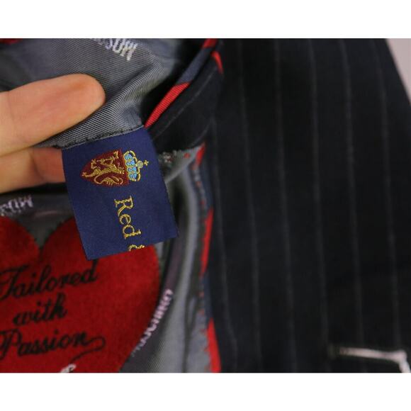 Moschino Couture Gray Glen Plaid & Stripes Wool 2-Btn Suit Eu 52 - 42R New! - Picture 11 of 12